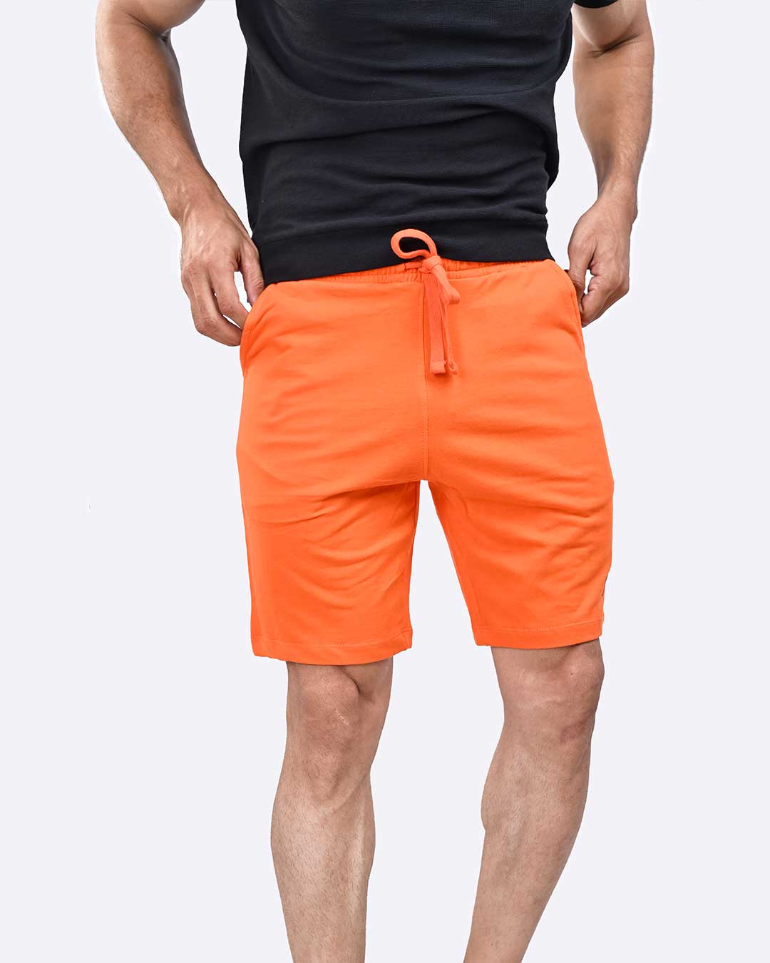 Terry Jogger Shorts (Orange)