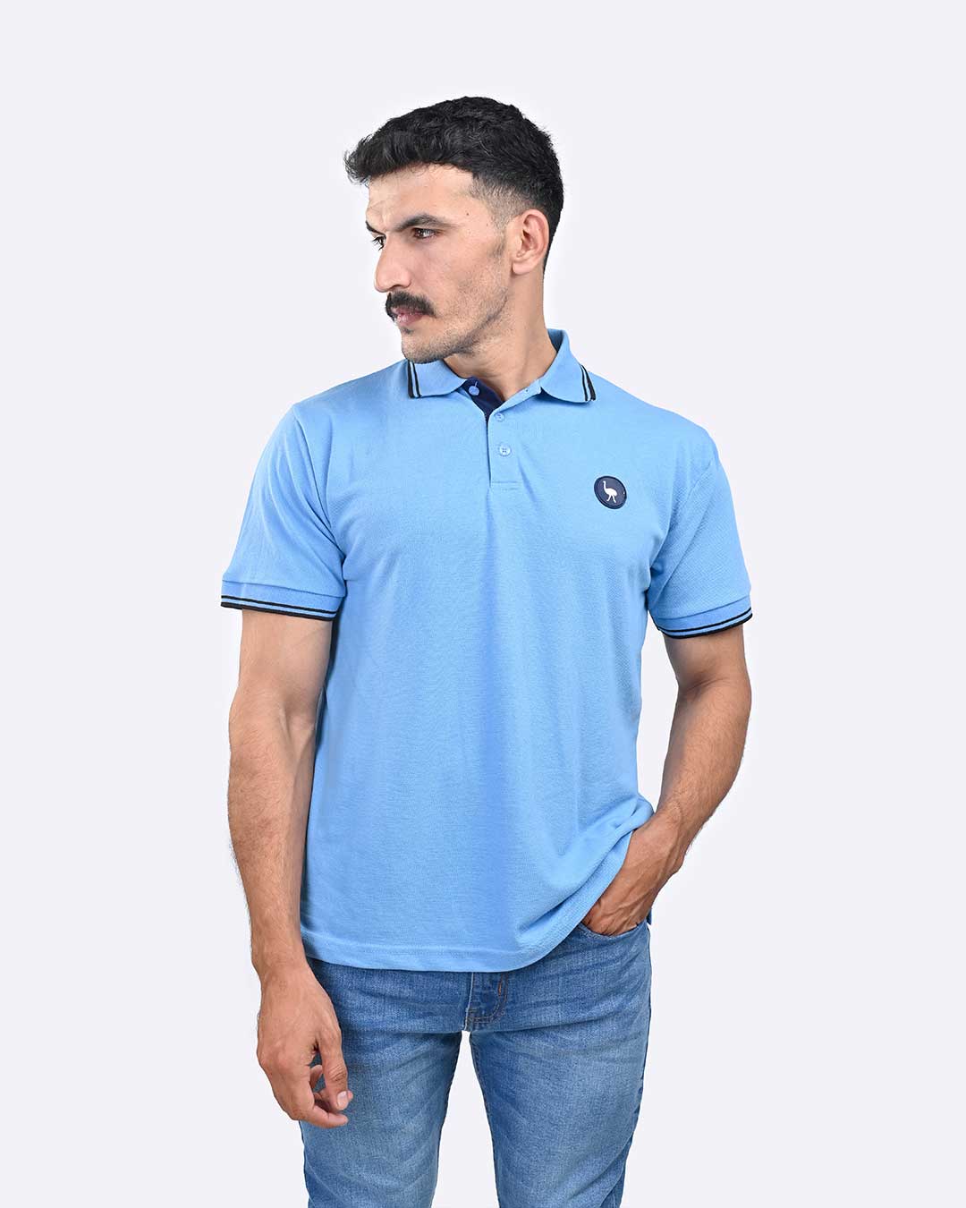 Ostrich Sky Blue Easy Wear