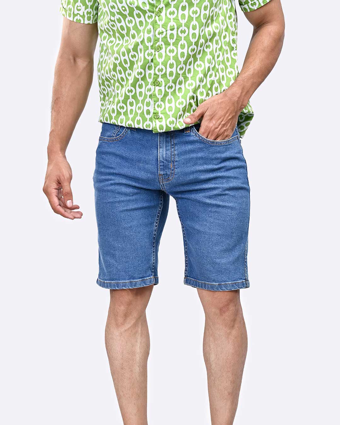 Jeans Shorts (Blue)