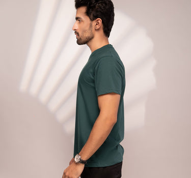 Basic V-Neck T-Shirt (Teal)