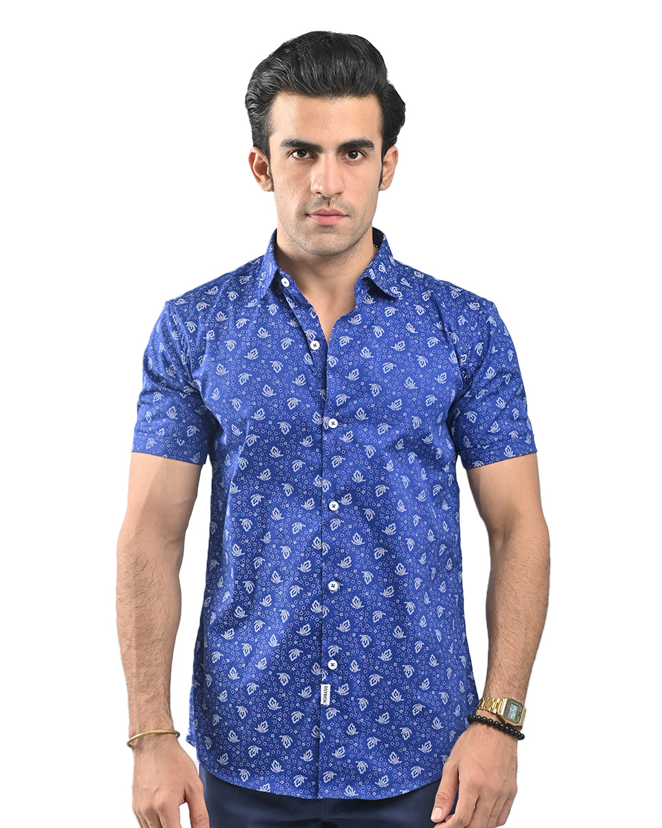 Blue Casual Shirt