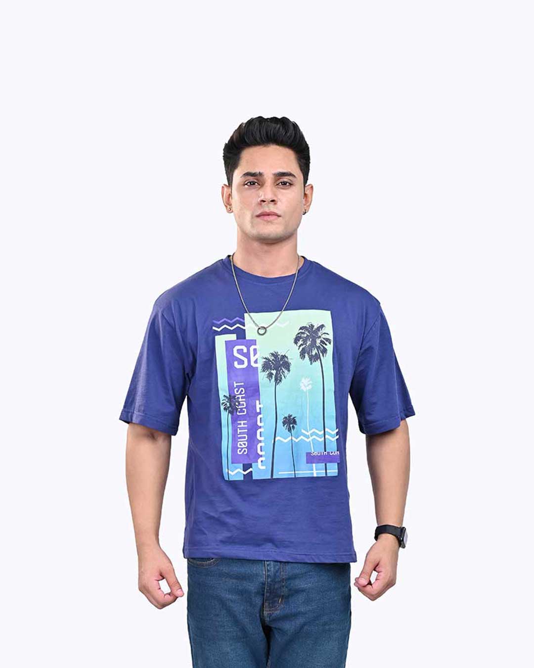 South Blue Graphic Tee