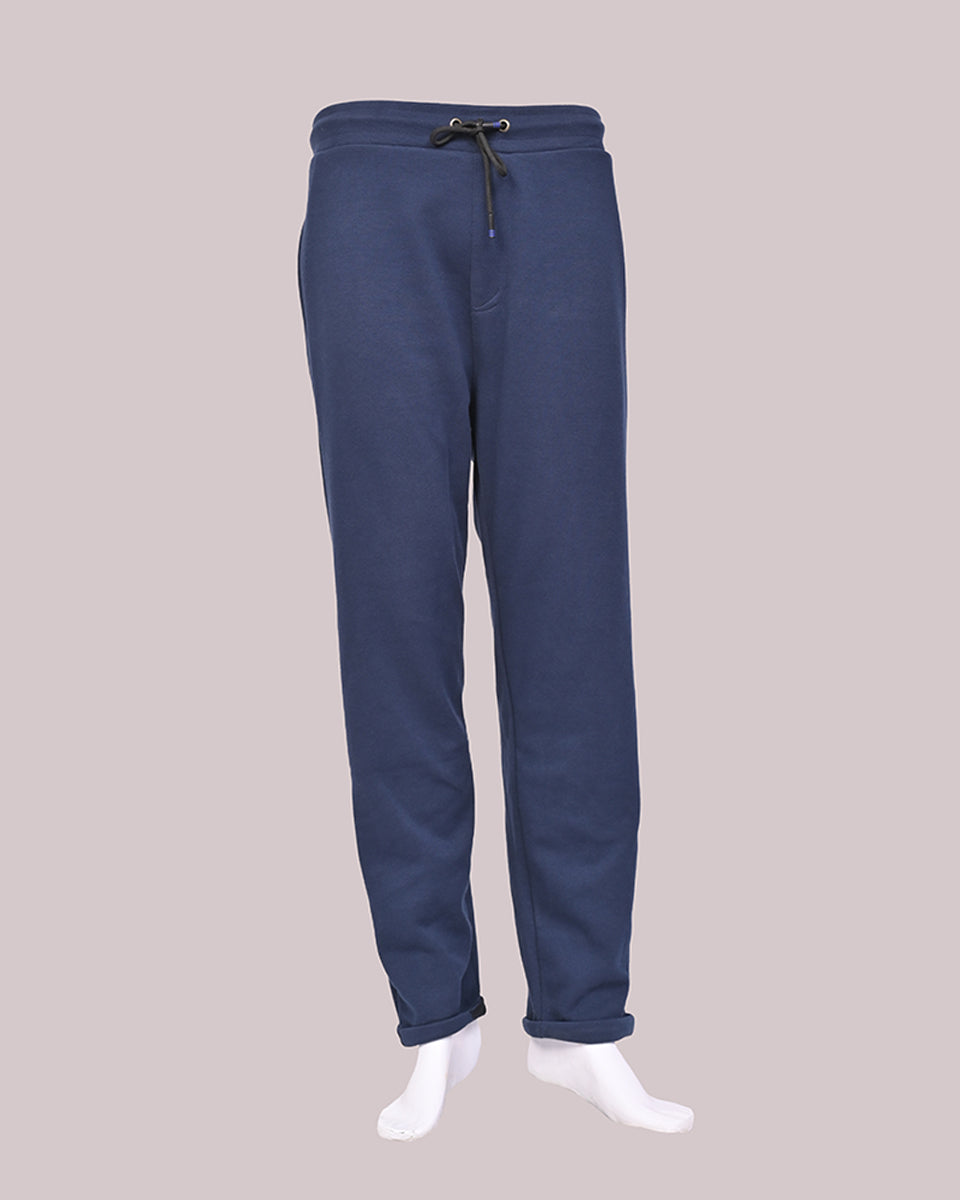 Blue Straight Trouser