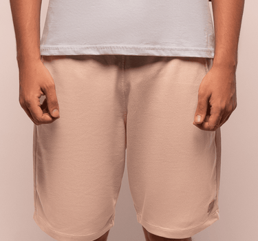 Terry Jogger Shorts (Beige)